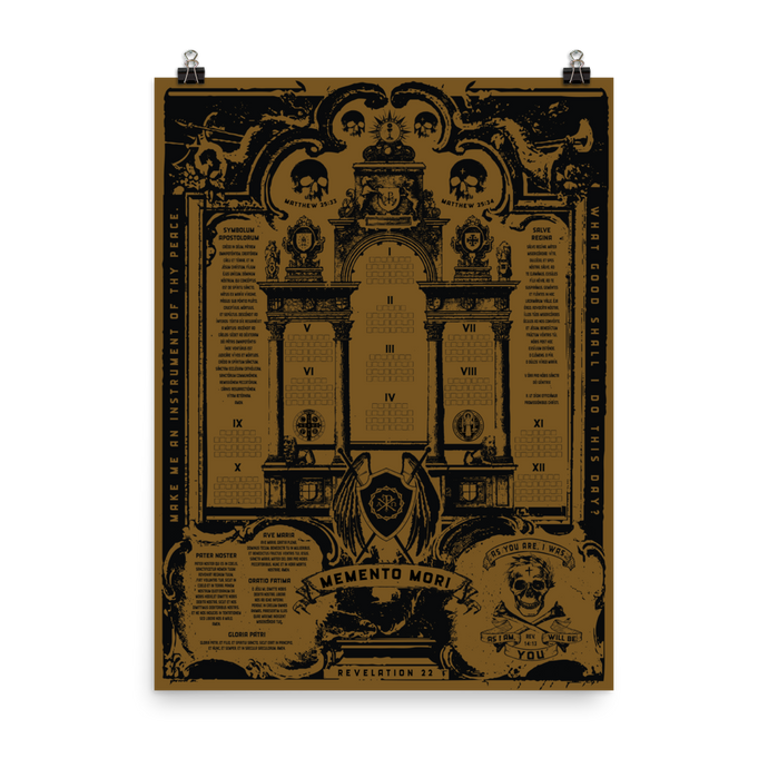 Sanctus One-Time-Use Devotional Poster (18