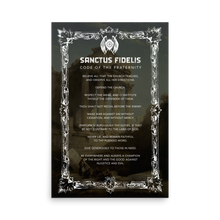 Load image into Gallery viewer, Sanctus Code Poster