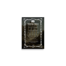 Load image into Gallery viewer, Sanctus Code Poster