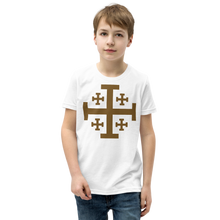 Load image into Gallery viewer, Jerusalem Cross Kids Tee - Sanctus Supply Co.