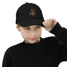 Load image into Gallery viewer, Chi Rho Youth baseball cap - Sanctus Co.