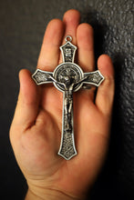 Load image into Gallery viewer, St. Benedict Wall Crucifix - Sanctus Co.