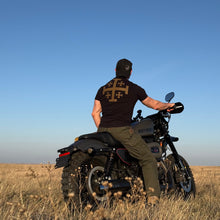 Load image into Gallery viewer, Deus Vult Powerlifter Fitted T-shirt