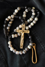Load image into Gallery viewer, Sanctus Co X Holy Armament Special Edition Rosary (XL) - Zebra Jasper - Sanctus Co.