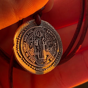 Sanctus .999 Fine Silver Pledge Coin Necklace