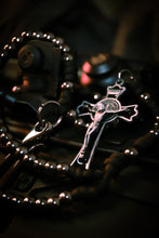 Load image into Gallery viewer, Sanctus Open Carry Belt Rosary  MKIII - Black &amp; Gunmetal