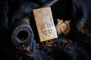 St. Benedict Butane Pocket Lighter