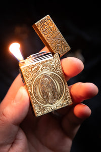 St. Benedict Butane Pocket Lighter