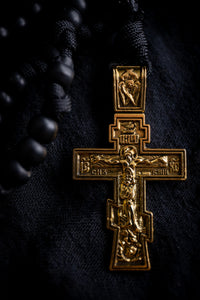 Lightweight Golgothan Rosary - Black Polymer