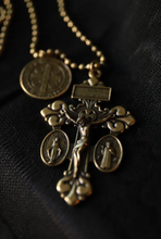 Load image into Gallery viewer, Pardon Crucifix Necklace with Benedict Medal