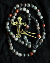 Load image into Gallery viewer, Okaja Foundation Benefit Beads (African Bloodstone Rosary)