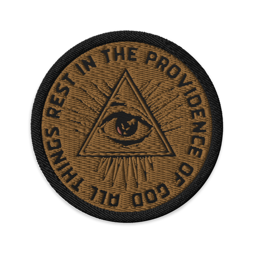 Eye of Providence Embroidered patches