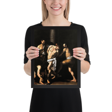 Load image into Gallery viewer, The Flagellation of Christ (Caravaggio) - Framed Print