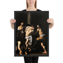 Load image into Gallery viewer, The Flagellation of Christ (Caravaggio) - Framed Print