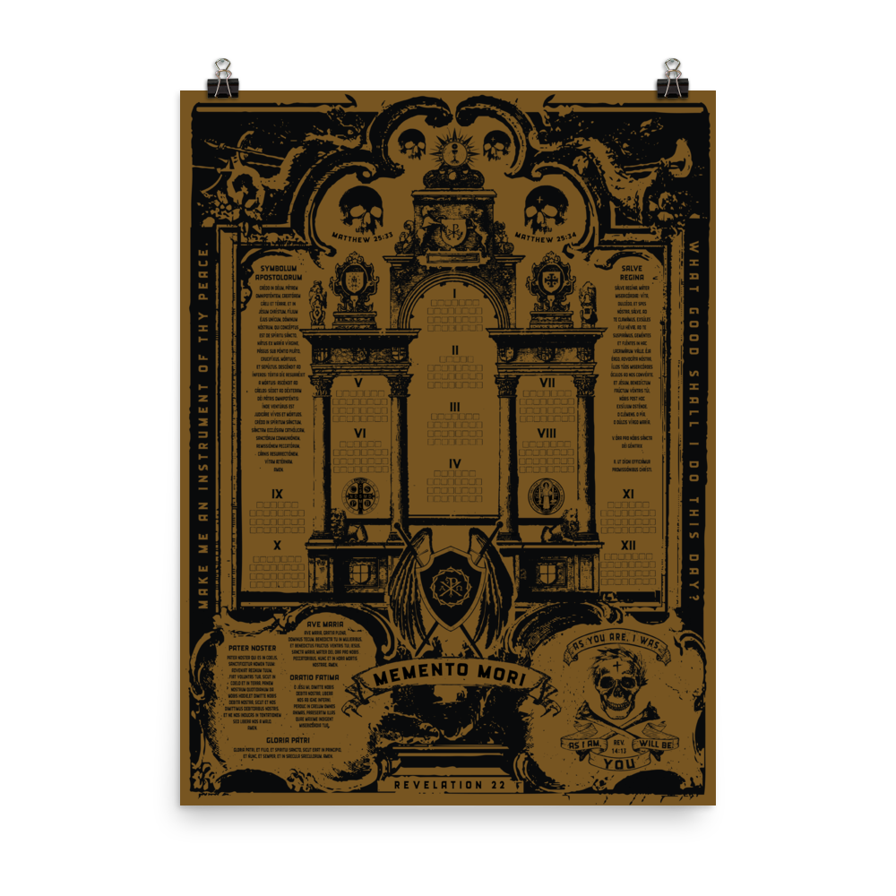 Sanctus One-Time-Use Devotional Poster (18