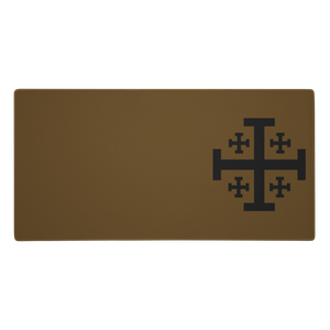 Jerusalem Cross Gaming Mouse Pad