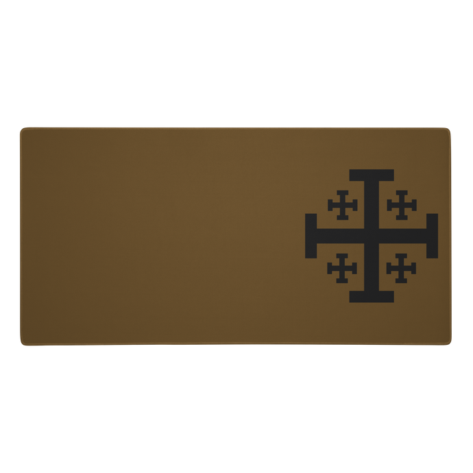 Jerusalem Cross Gaming Mouse Pad