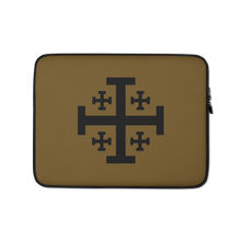 Load image into Gallery viewer, Jerusalem Cross Laptop Sleeve