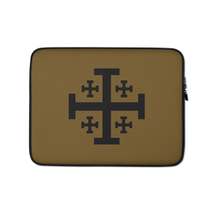 Jerusalem Cross Laptop Sleeve