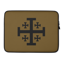 Load image into Gallery viewer, Jerusalem Cross Laptop Sleeve