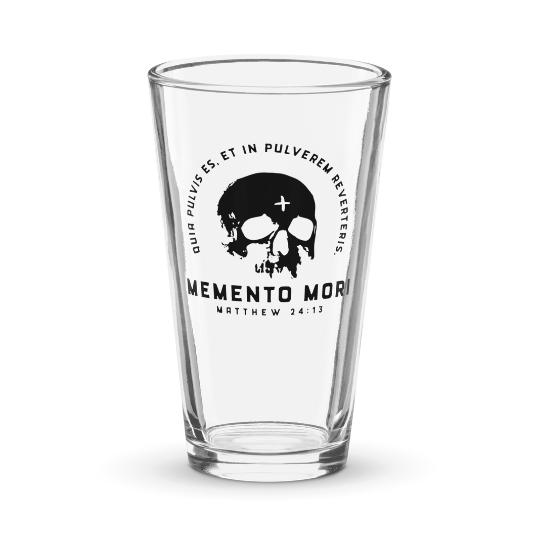 Memento Mori Pint Glass