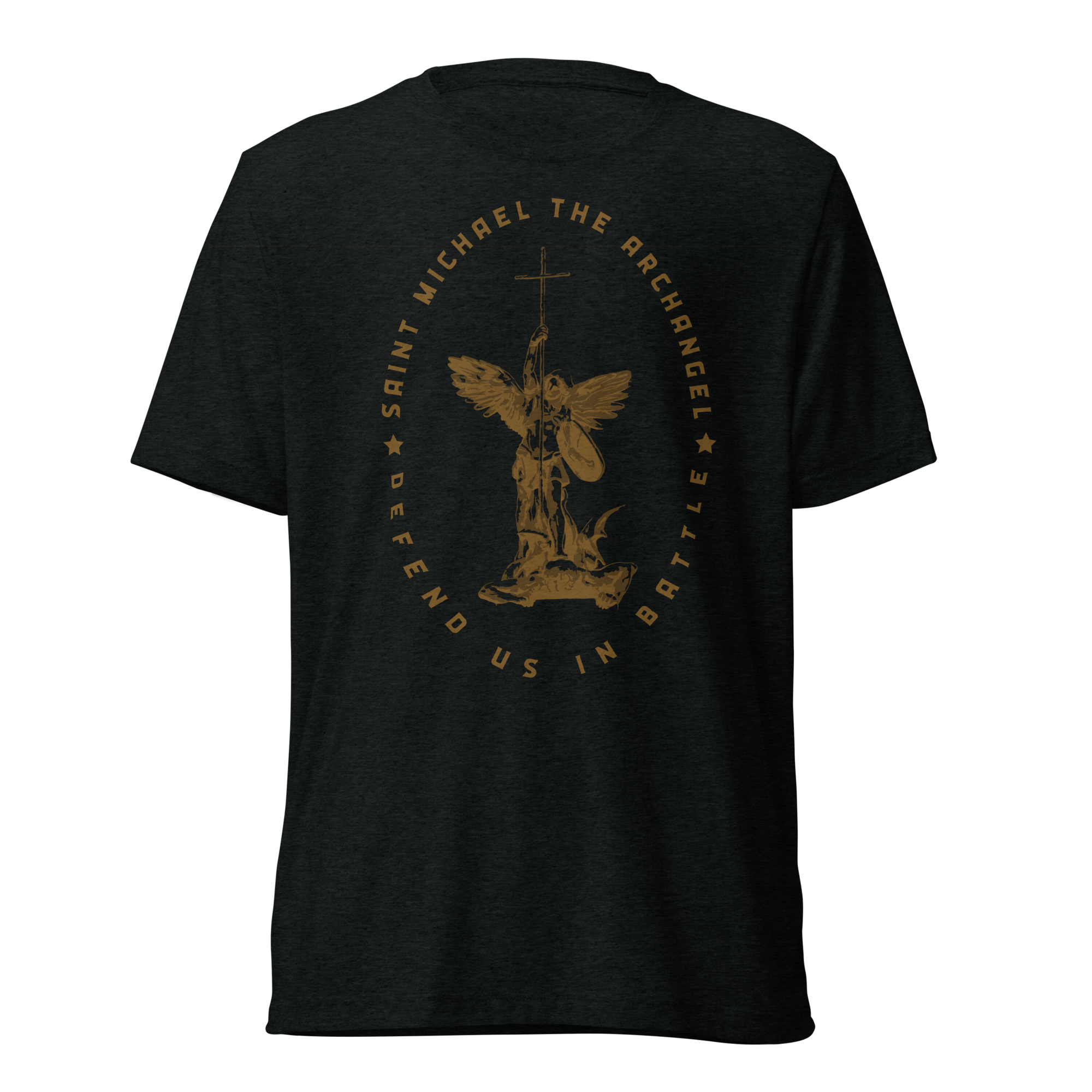 St. Michael Tri-Blend t-shirt | Sanctus Co