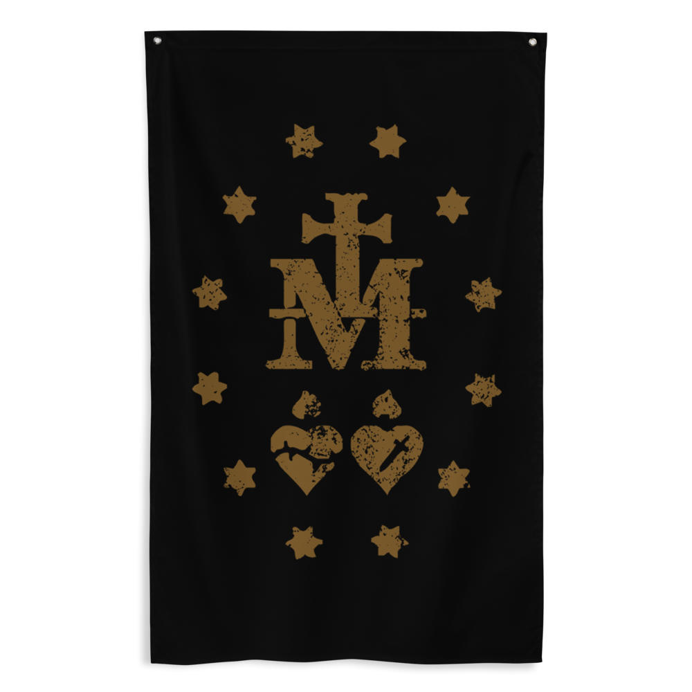 Miraculous Medal Flag - Sanctus Co.