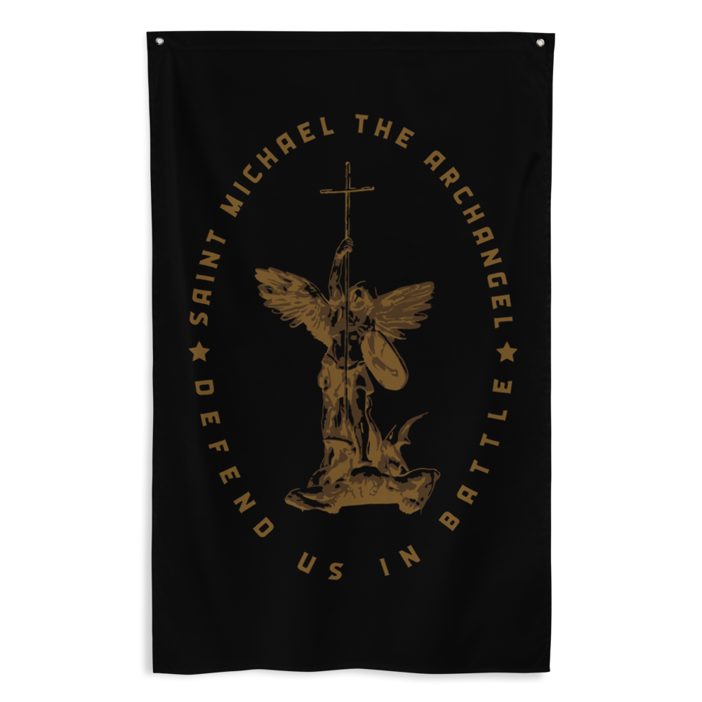 St. Michael Flag - Sanctus Co.