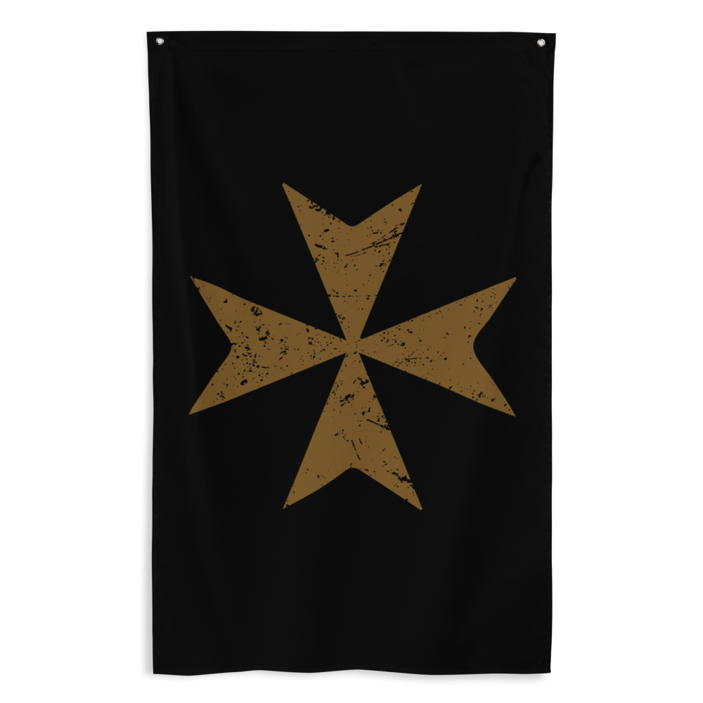 Hospitaller Cross Flag - Sanctus Co.