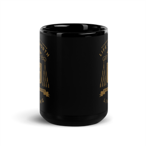 Bl. Fulton Sheen Coat of Arms Black Glossy Mug