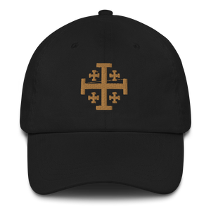 Jerusalem Cross Classic Dad hat - Sanctus Co.