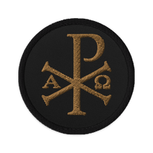 Load image into Gallery viewer, Chi Rho 1 Embroidered patches - Sanctus Co.
