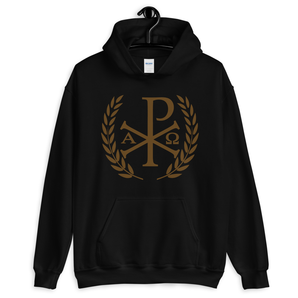 Chi Rho 2 Hoodie - Sanctus Supply Co.