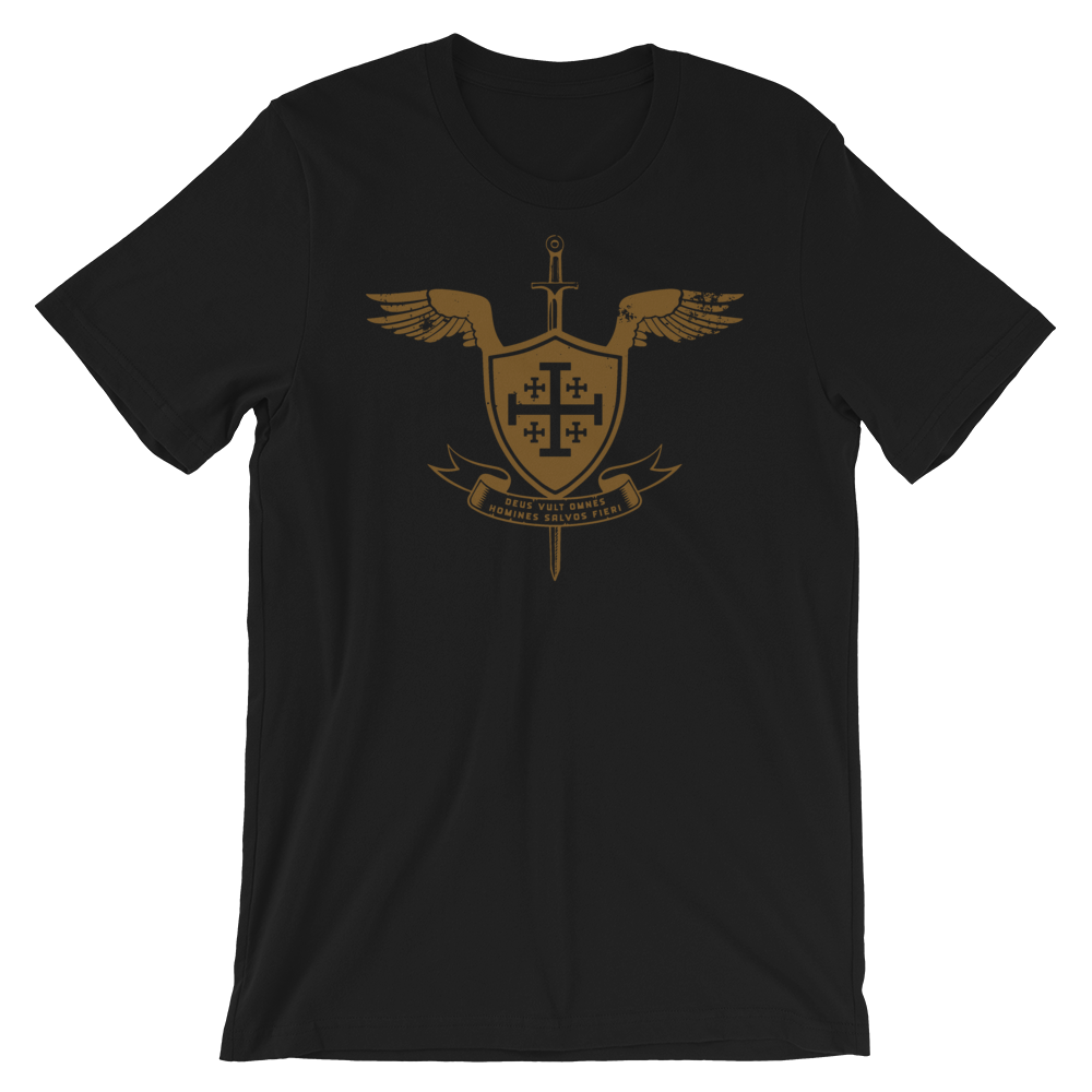 Kingdom of Jerusalem Crew Neck - Sanctus Supply Co.