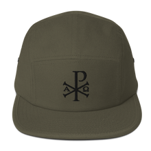 Load image into Gallery viewer, Chi Rho Five Panel Cap - Sanctus Supply Co.
