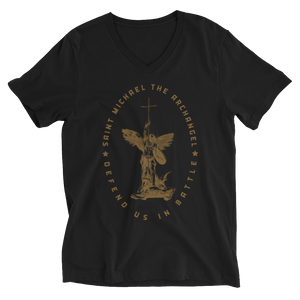 St. Michael V-Neck - Sanctus Supply Co.