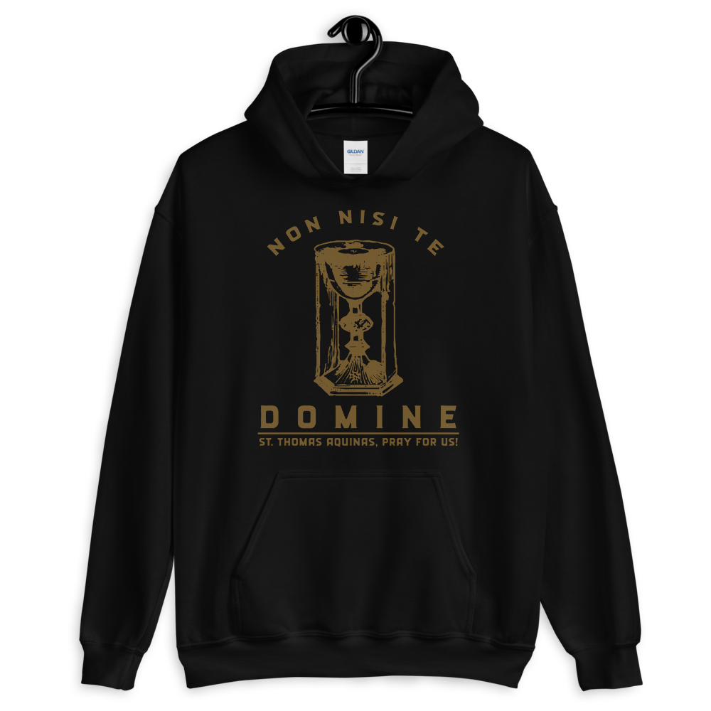 Non Nisi Te Hooded Sweatshirt | Sanctus Co.