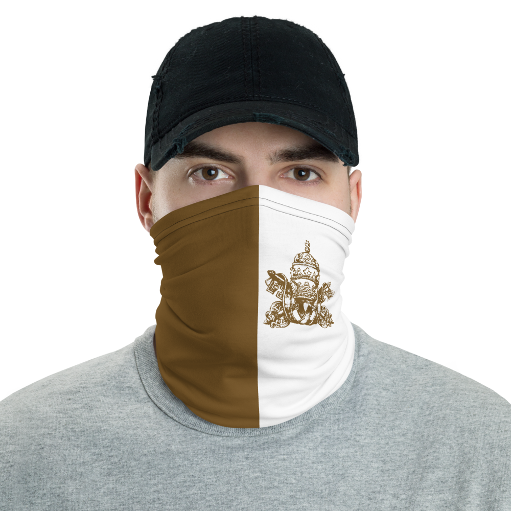 Vatican Flag Face Covering - Sanctus Supply Co.