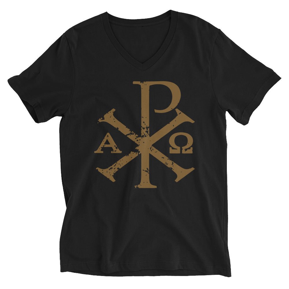 Chi Rho V-Neck - Sanctus Supply Co.