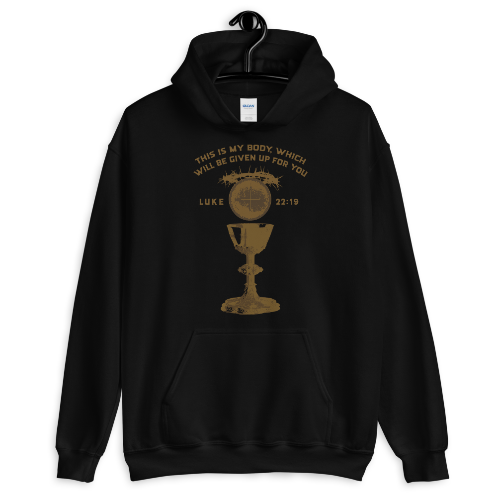 This is My Body Hooded Sweatshirt - Sanctus Supply Co.