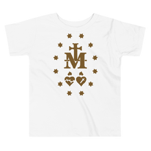 Load image into Gallery viewer, Toddler Miraculous Medal Tee - Sanctus Supply Co.