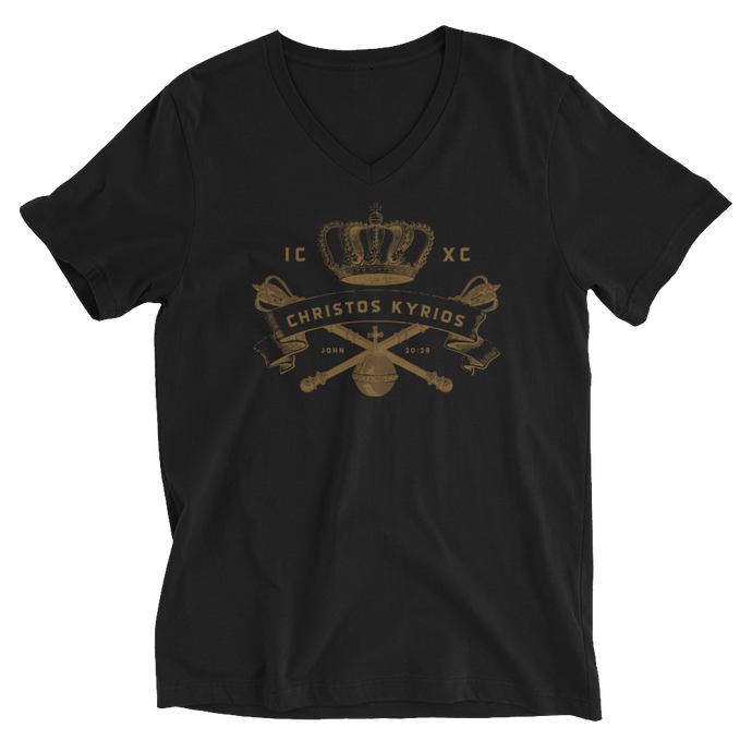Christ is the Lord V-Neck - Sanctus Supply Co.