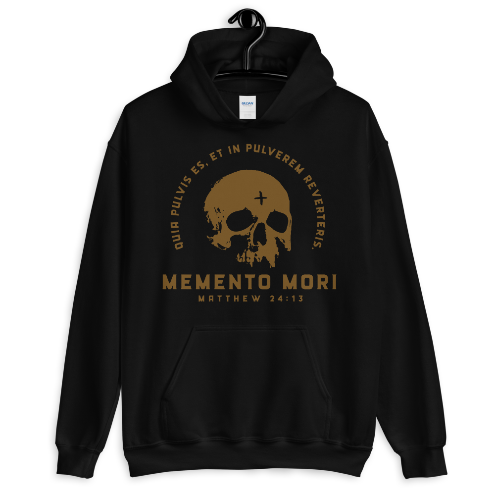 Memento Mori 2 Hooded Sweatshirt - Sanctus Supply Co.
