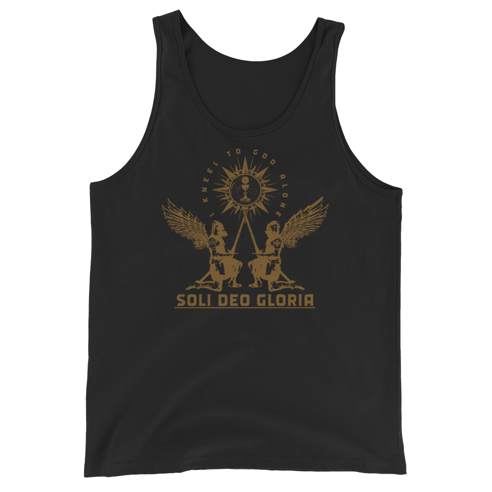 Soli Deo Gloria Tank Top - Sanctus Supply Co.